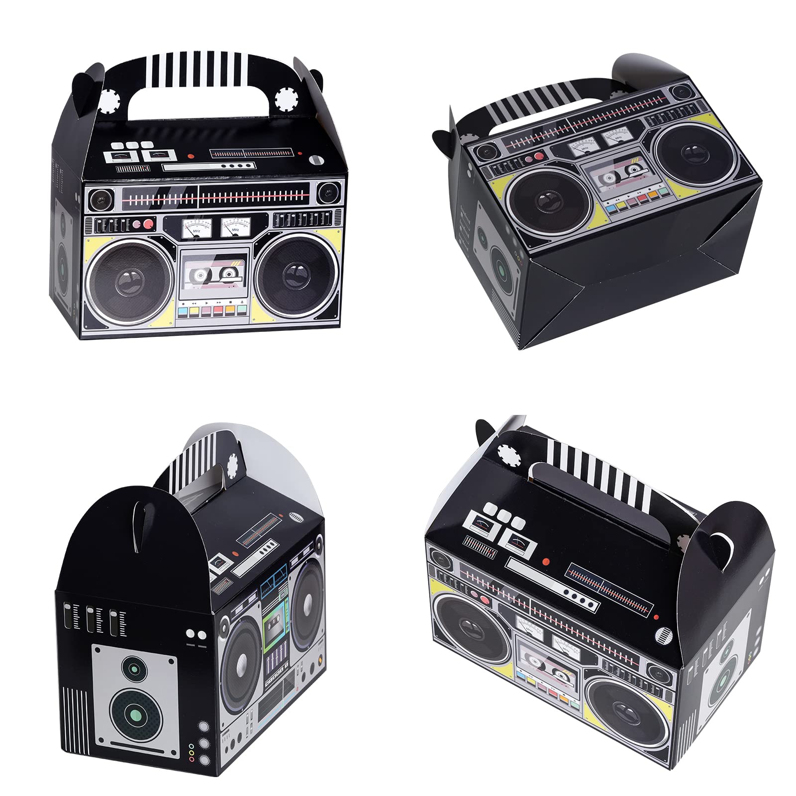 Fumwase hip-hop party favor box adds color and guest gifts to the celebration