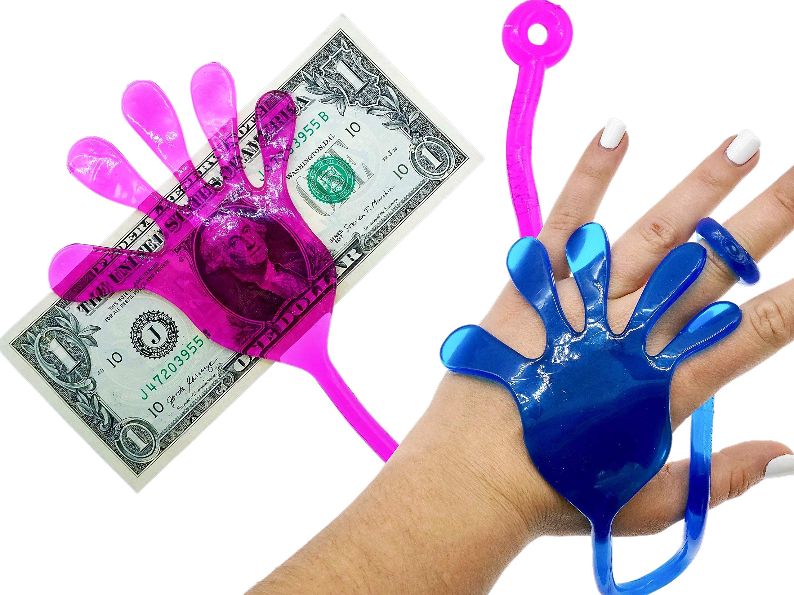 Fun a Ton Giant Snap Hands sticky and stretchy for stress relief and quick entertainment