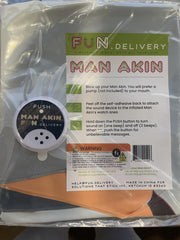 Easy inflation and quick deflation make Man Akin a ready-to-go party prop.