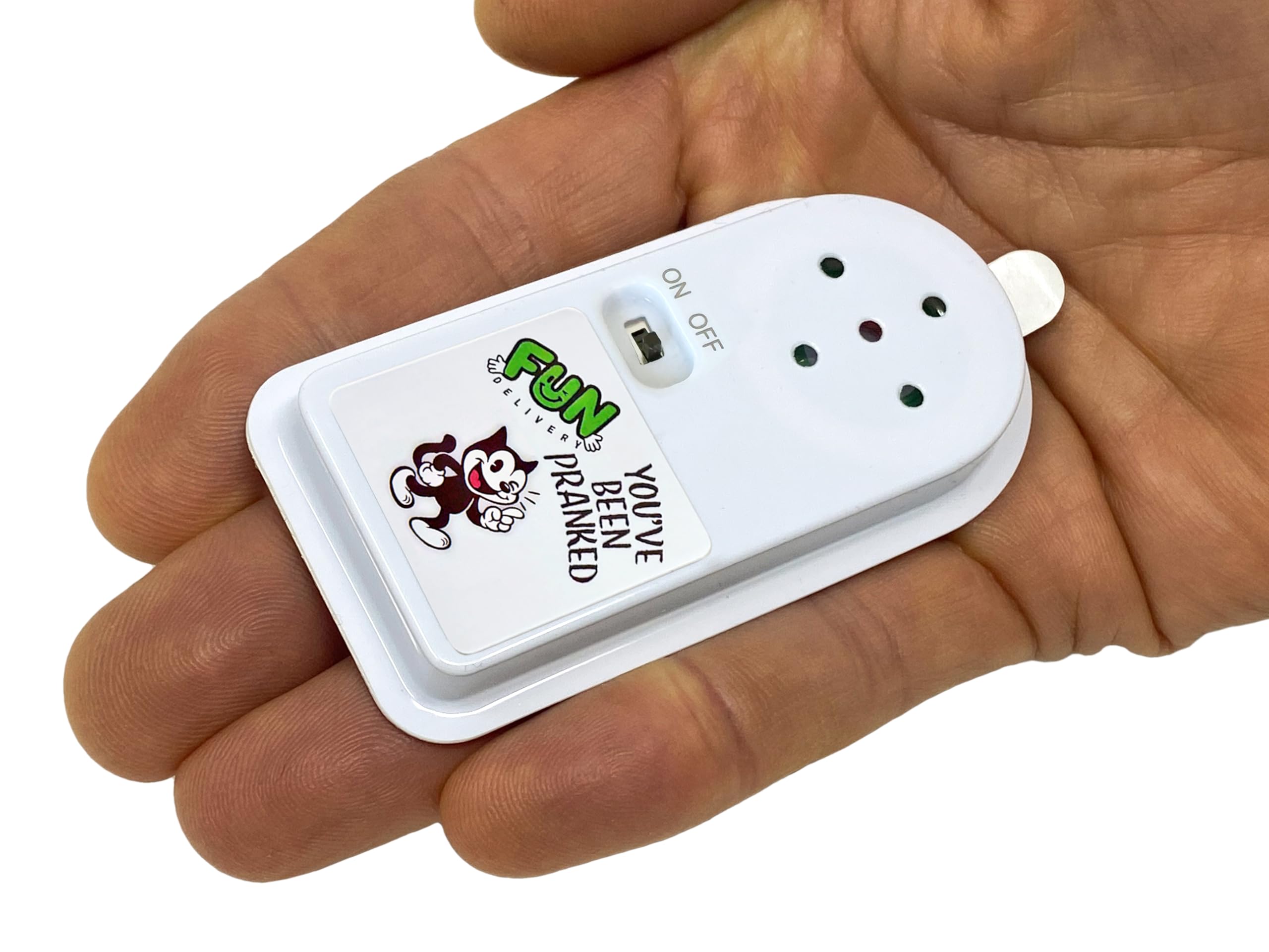 FUN delivery Meow Hear This prank device as a gift idea for adults or parties.
