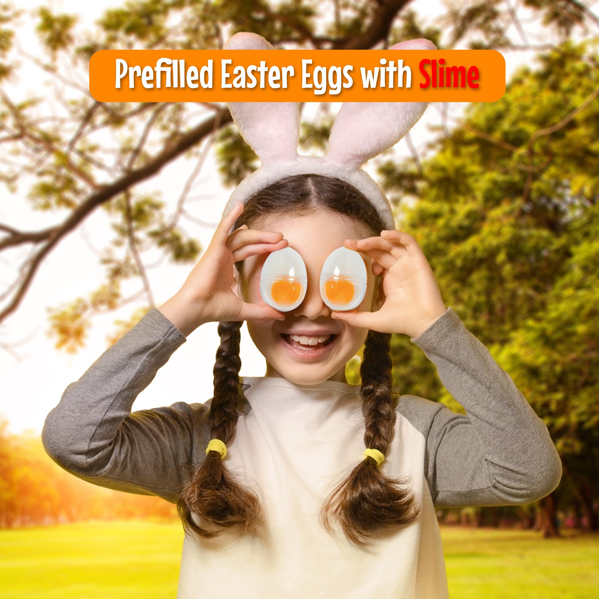 Fun Express 12-pack Easter eggs ready to hide for instant surprise
