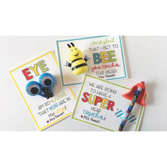 Fun Express Busy Bee finger puppets pack ideal for party favors and imaginative play.