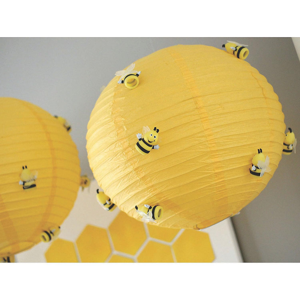 Fun Express Busy Bee finger puppets playset shown for hands-on learning and puppeteering.