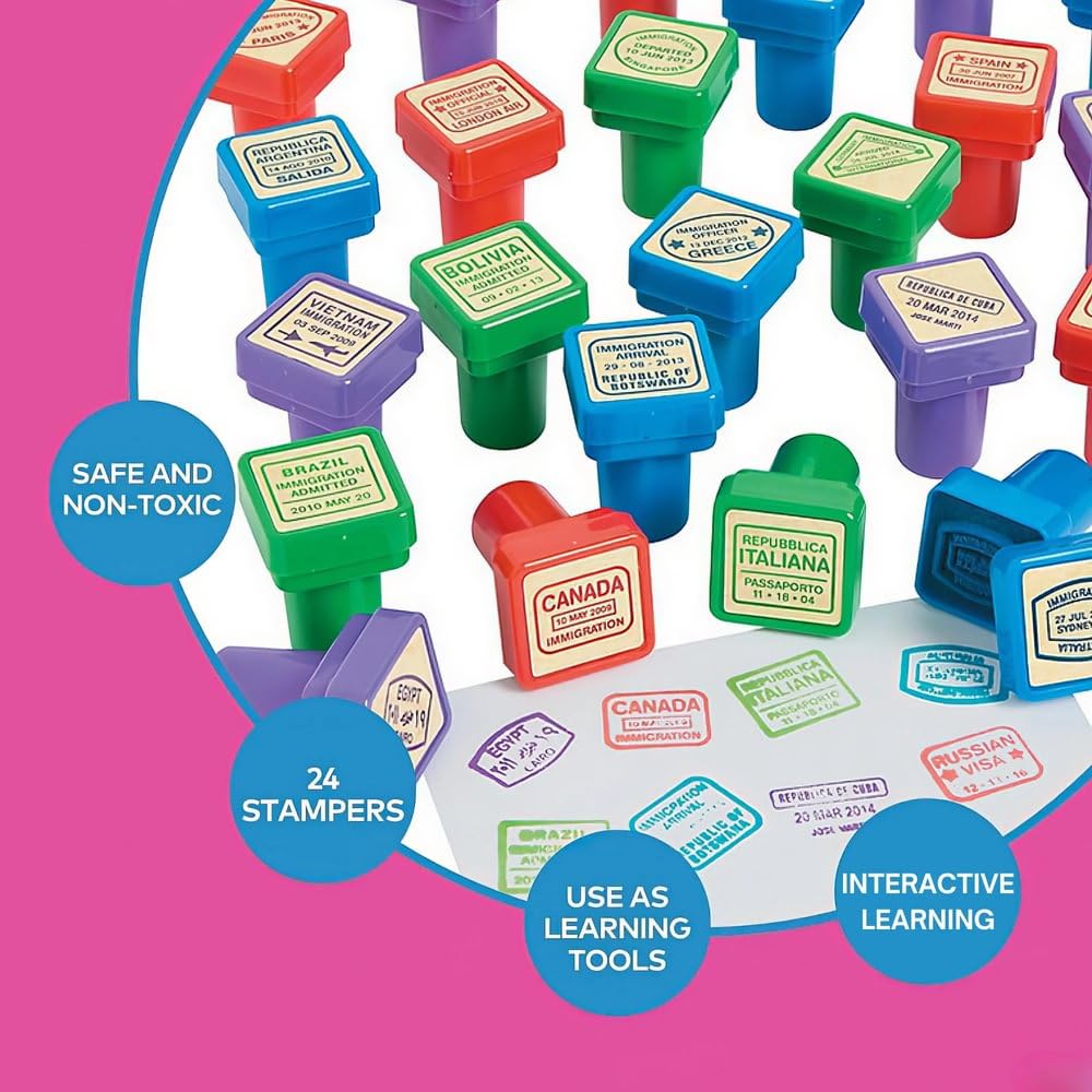 Fun Express classroom stampers used as learning tools