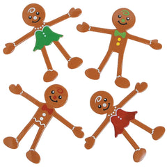 Fun Express gingerbread bendables used as classroom prizes and rewards.