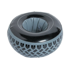 Fun Express inflatable tire balloon 8-inch display for vivid race-themed table decor