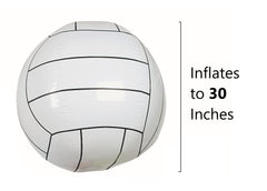 Children enjoy friendly games with the Fun Express volleyball at a party.