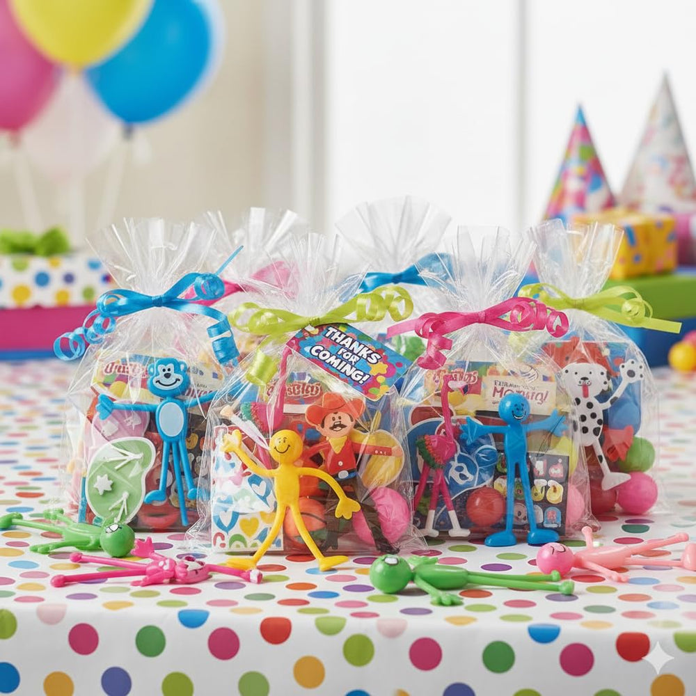 Fun Express Mega Bendable Cowboy figurine for party favors.
