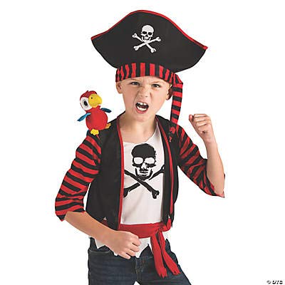 Fun Express parrot shoulder-strap accessory helps quick costume ideas.