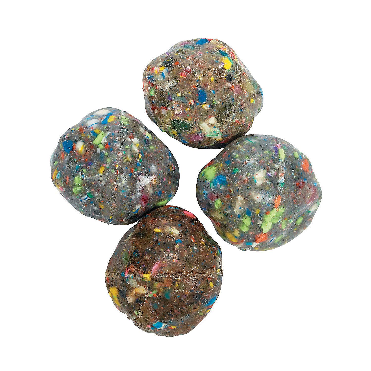 Fun Express rubber rock bouncing ball set, ideal party favors for kids