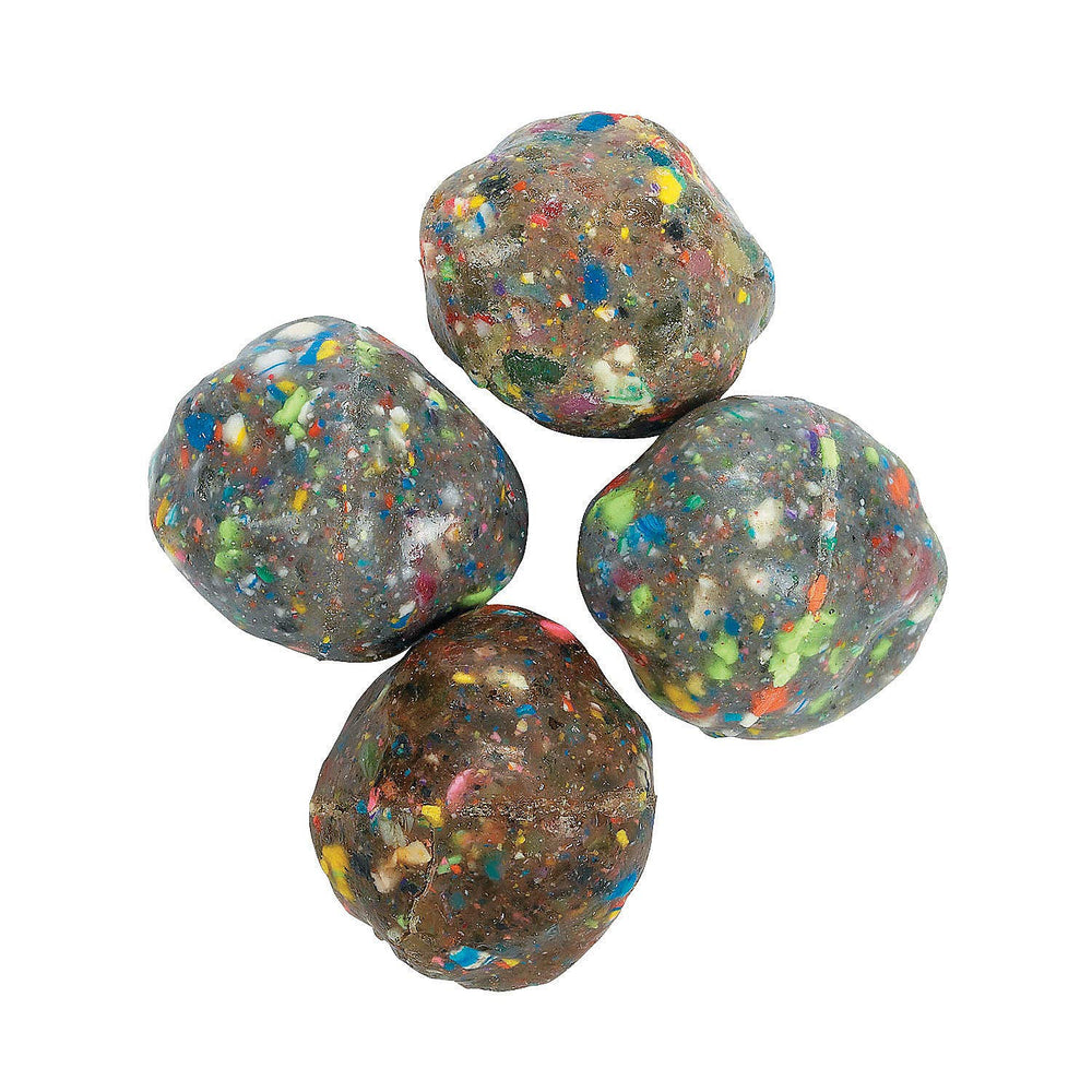 Fun Express rubber rock bouncing ball set, ideal party favors for kids