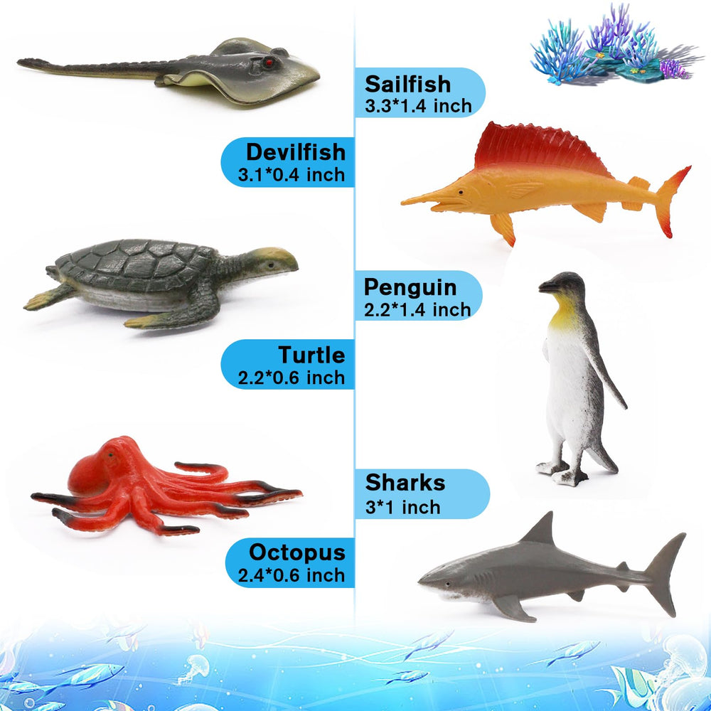 Fun Gift killer-whale-figure engages dramatic play and curiosity about ocean predators.