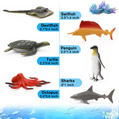 Fun Gift killer-whale-figure engages dramatic play and curiosity about ocean predators.