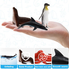 Fun Gift shark-figure adds excitement to sea adventures and role-play.