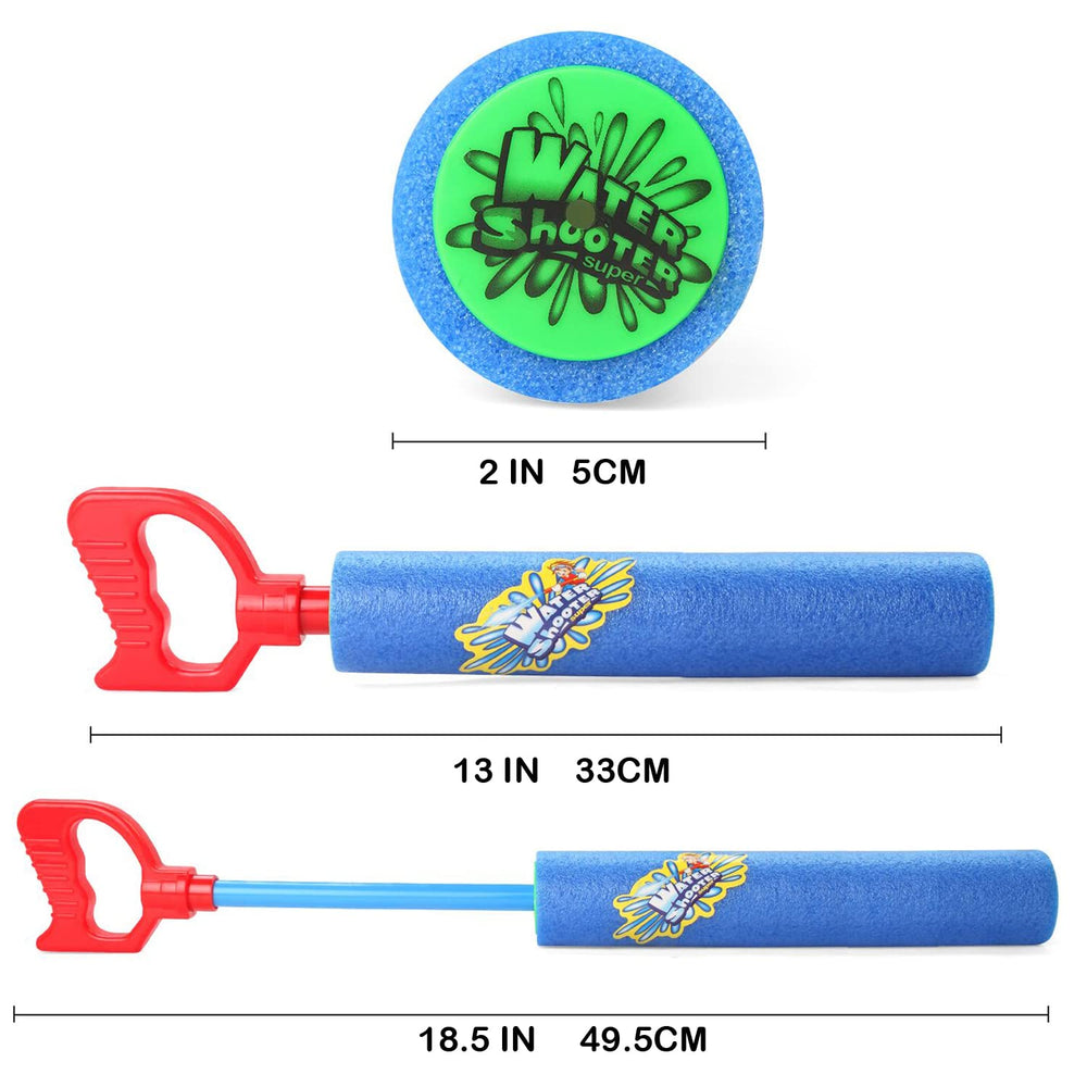 Fun-Here foam soaker blasters 6-pack ready for quick filling and blasting.