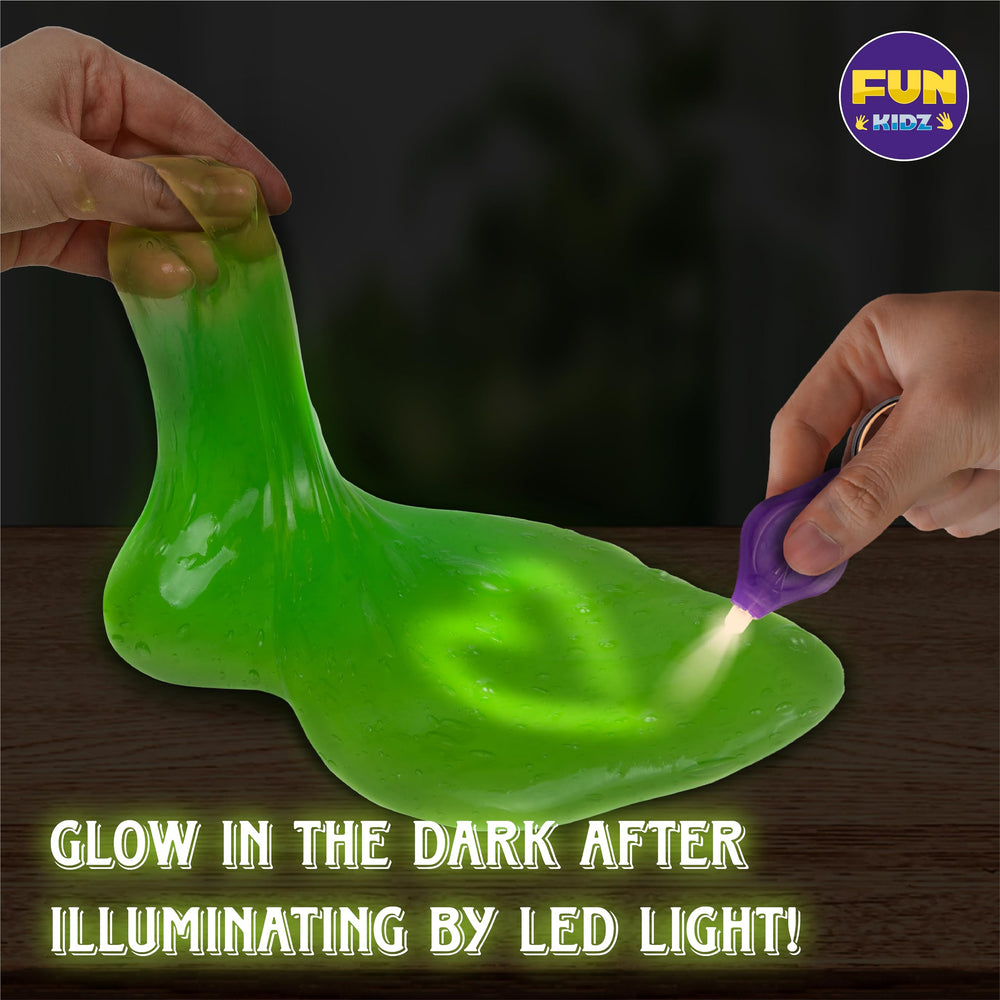 FUN KIDZ airtight slime storage bottles keep slime fresh