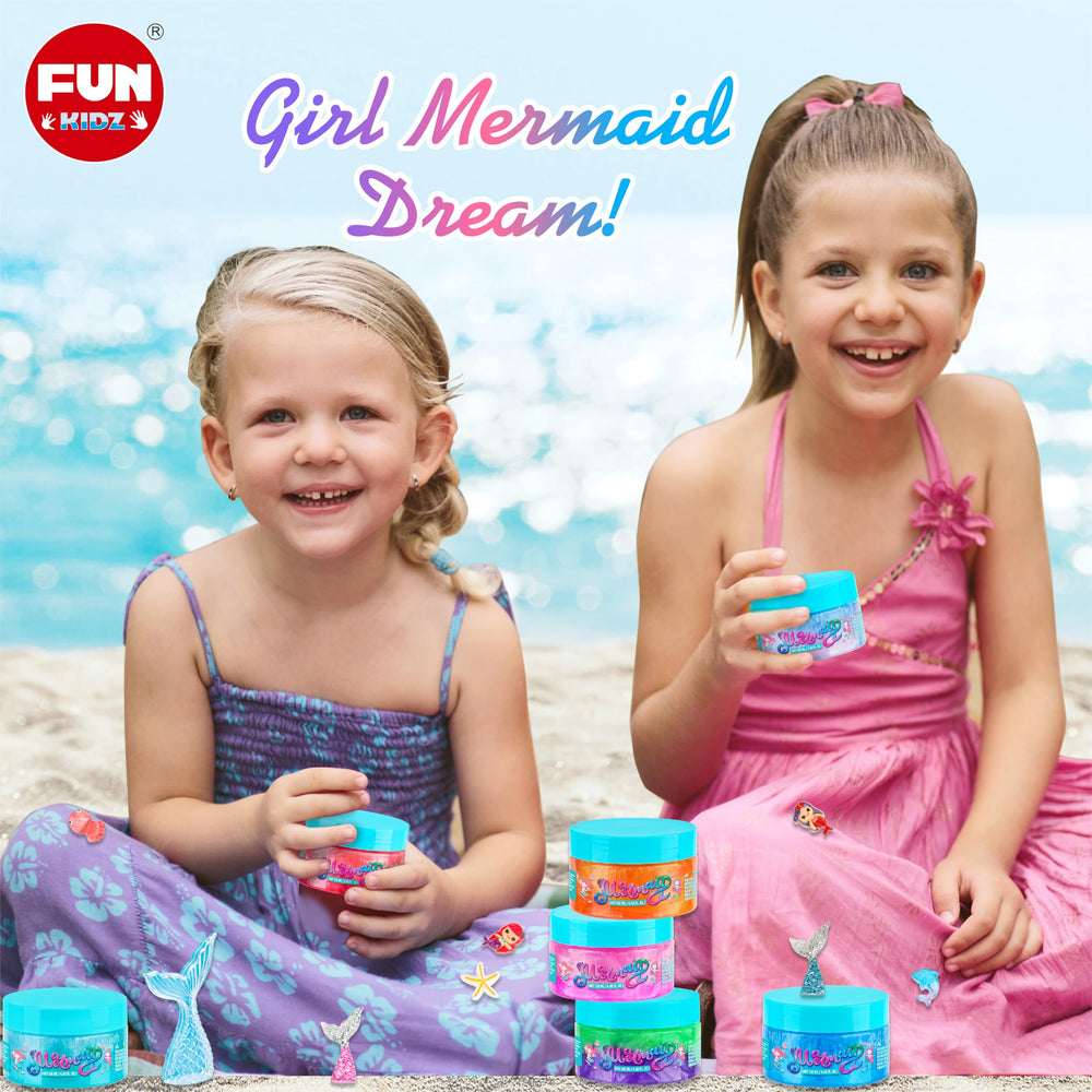 Six airtight storage bottles keep FunKidz slime fresh between playtimes
