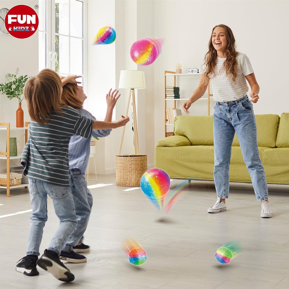 FUN KIDZ Big Bouncy Ball Kit – party gift idea for curious kids ages 6 to 12