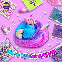 FUN KIDZ cloud slime jar showcases soft textures for soothing sensory exploration.