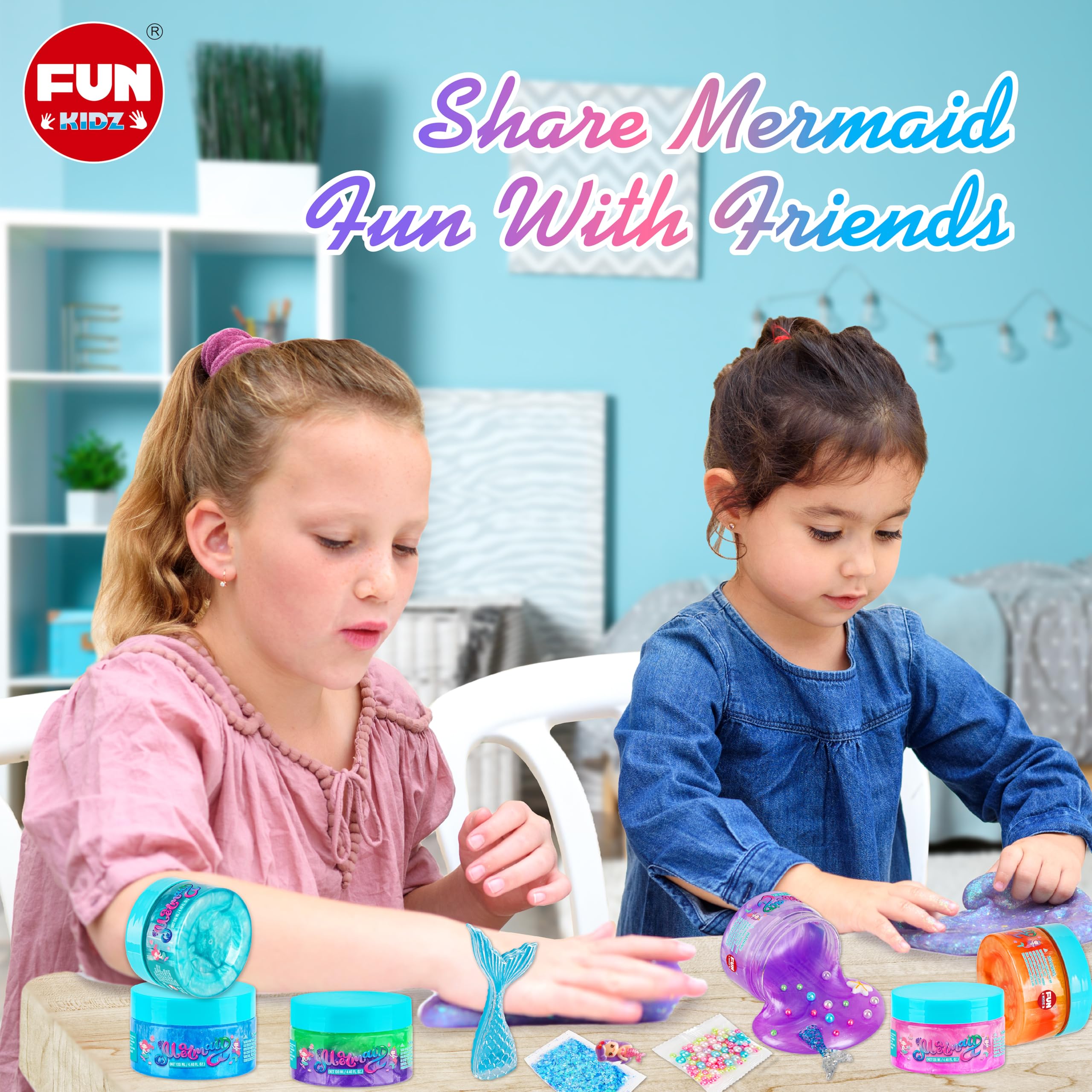 Gift-ready FunKidz slime set for birthday party favors and celebrations