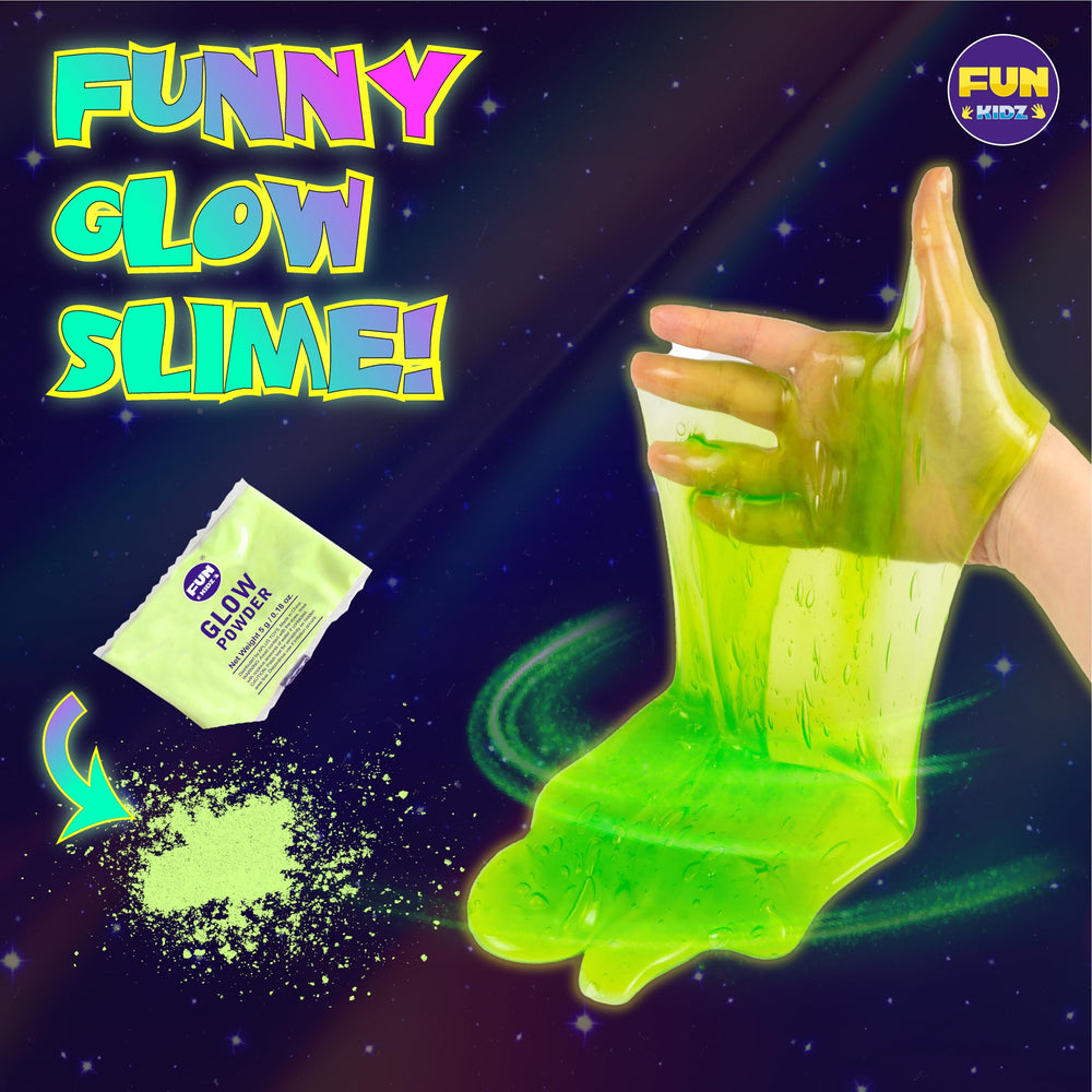 FUN KIDZ opened box ready for shared slime play and birthday fun.