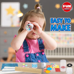 FUN KIDZ Twins Kaleidoscope Kit prism play highlights light splitting with a prism