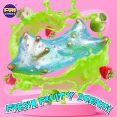 FUN KIDZ unicorn charms spark imagination during slime crafting.