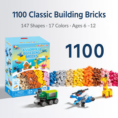 FUN LITTLE TOYS 147 shapes spark spatial thinking during open-ended builds.
