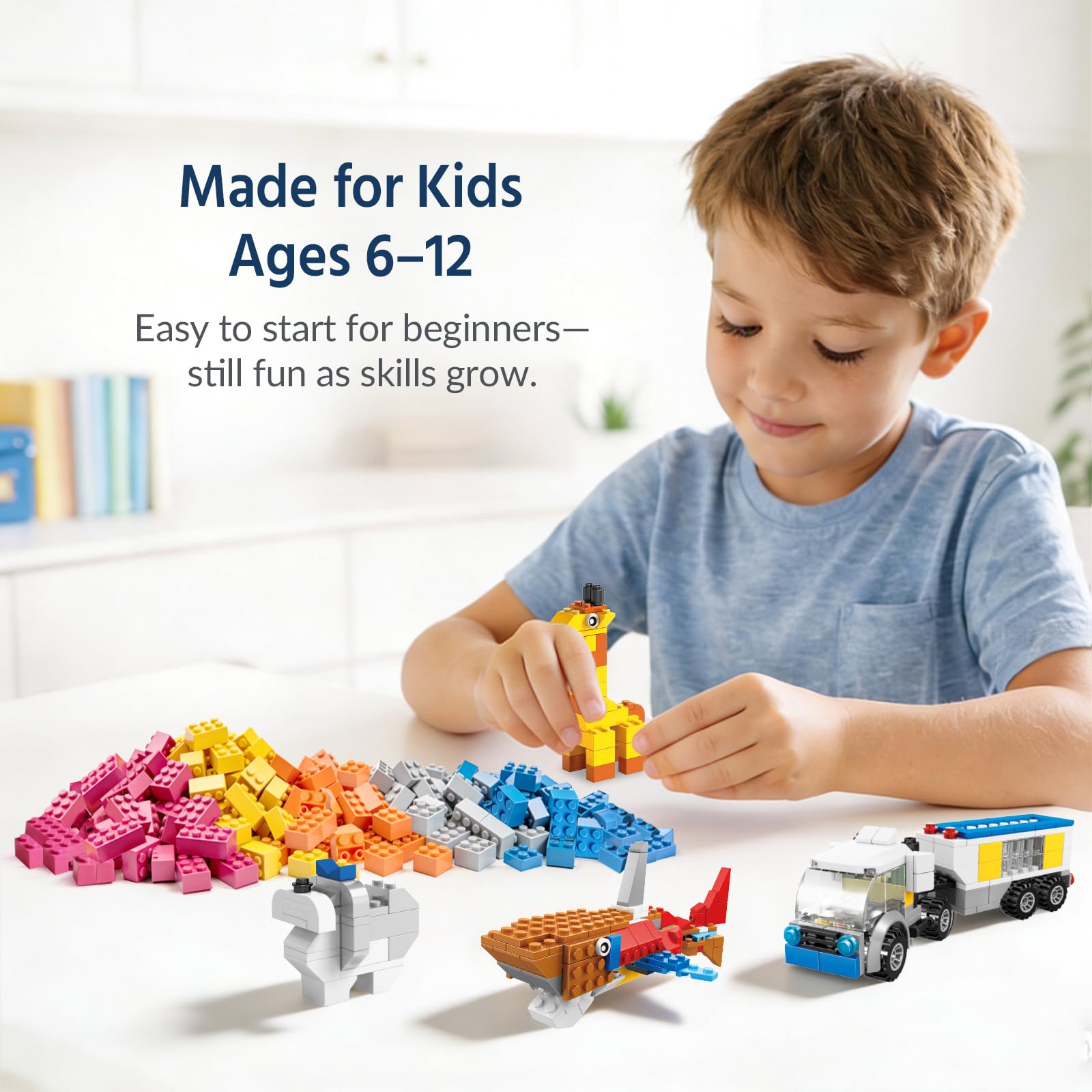 FUN LITTLE TOYS 17 colors brighten playtime for imaginative designs.