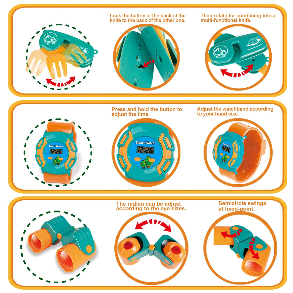 FUN LITTLE TOYS binoculars spark outdoor exploration and discovery.