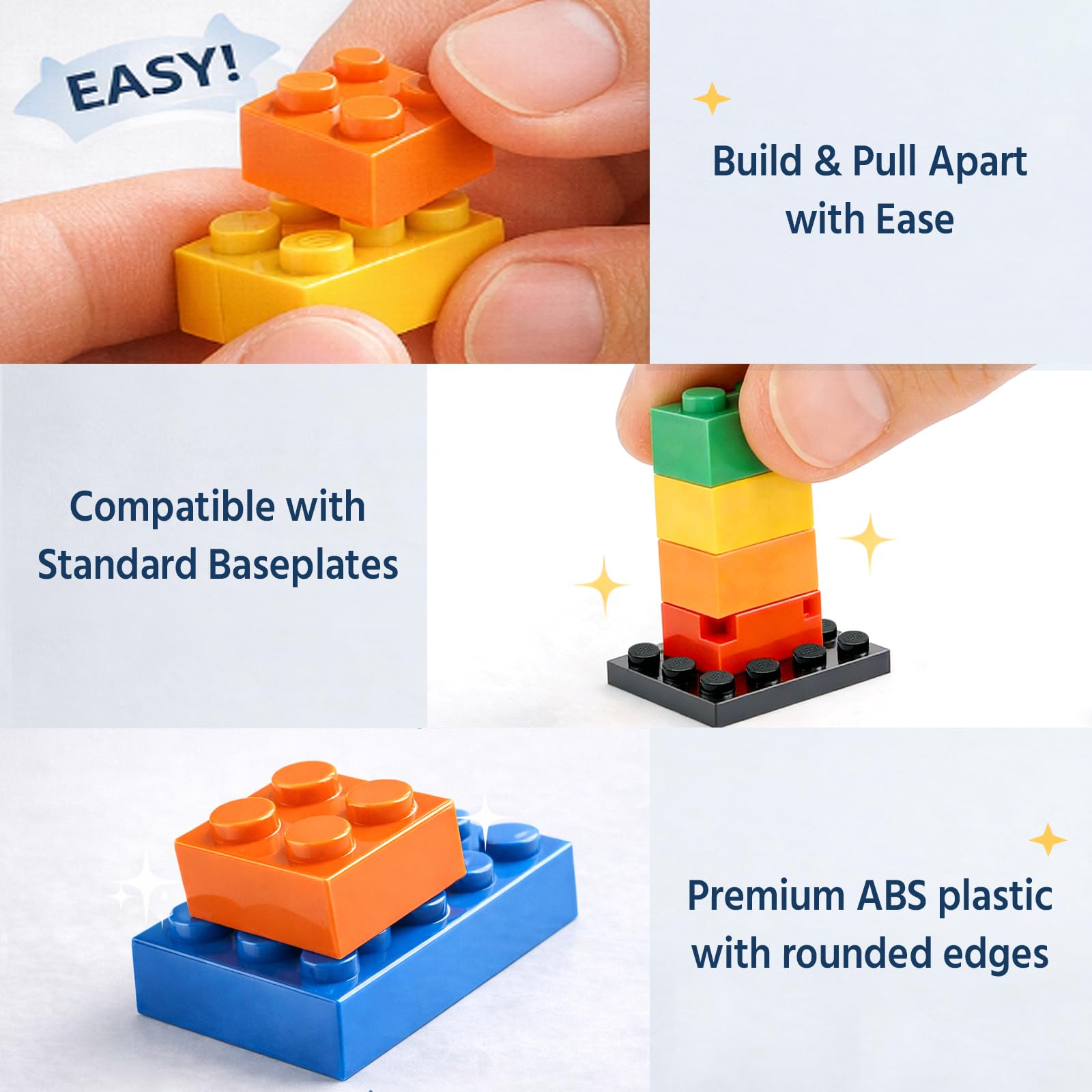 FUN LITTLE TOYS bulk value-pack bricks offer long-term value and flexible learning opportunities.