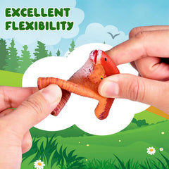 Fun Little Toys Stegosaurus puppet adds color and texture to dinosaur stories