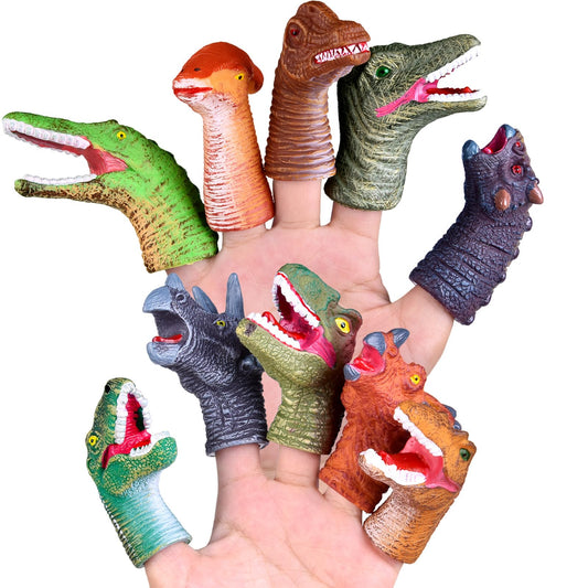 Fun Little Toys Tyrannosaurus puppet for imaginative storytelling and pretend play