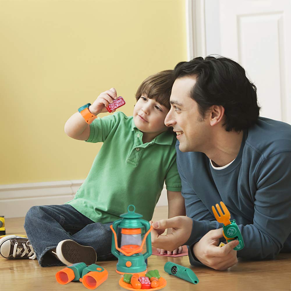 FUN LITTLE TOYS mini play space creates a cozy reading nook.