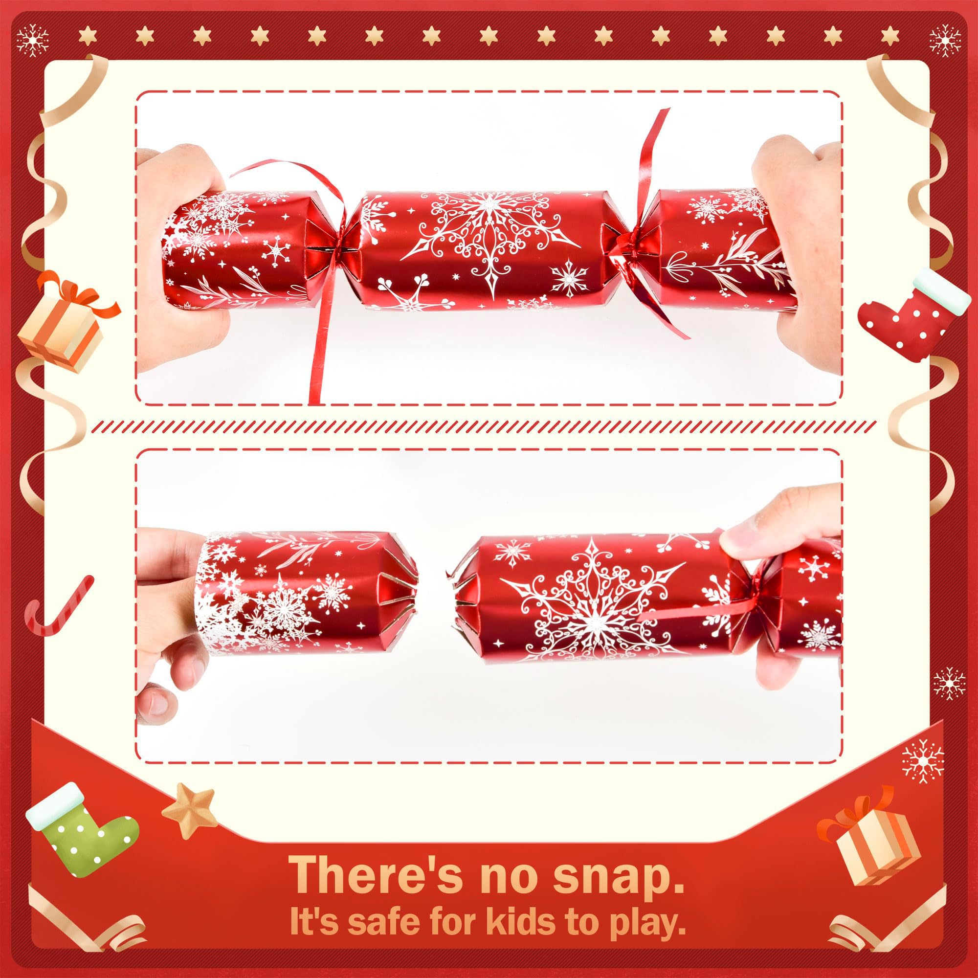 FUN LITTLE TOYS No-snap design for smooth, kid-friendly celebrations