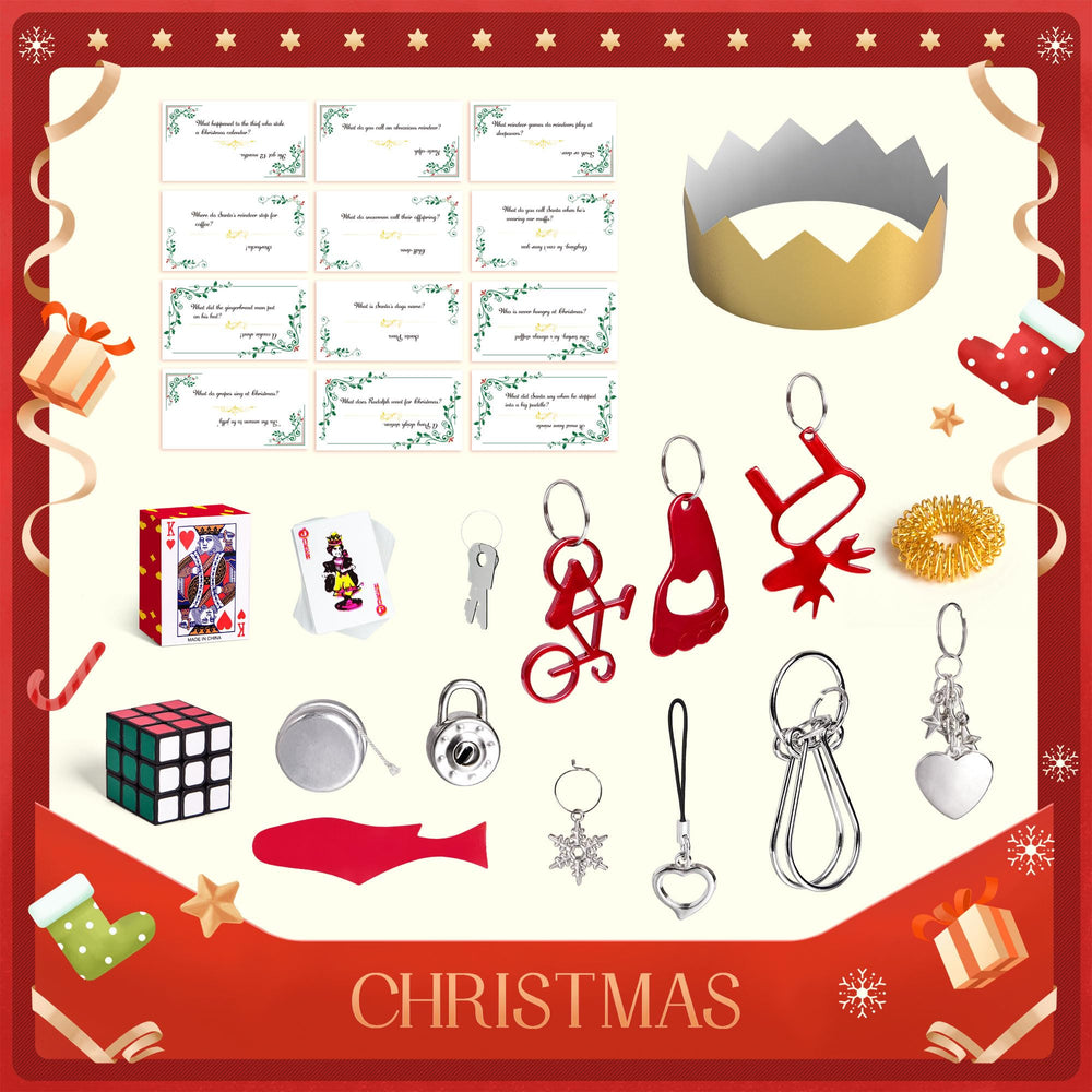 FUN LITTLE TOYS Party hat inside crackers for festive moments