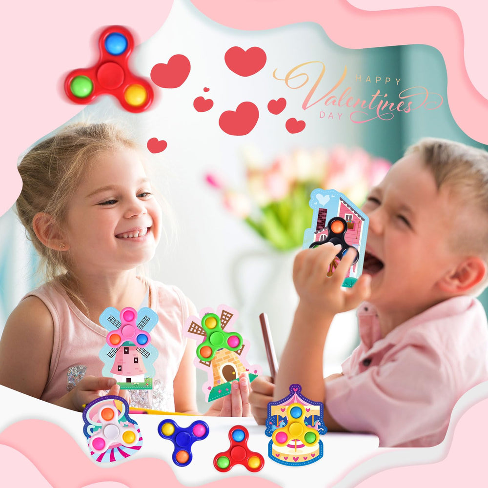 Fun Little Toys durable pop spinner with smooth spin for focus