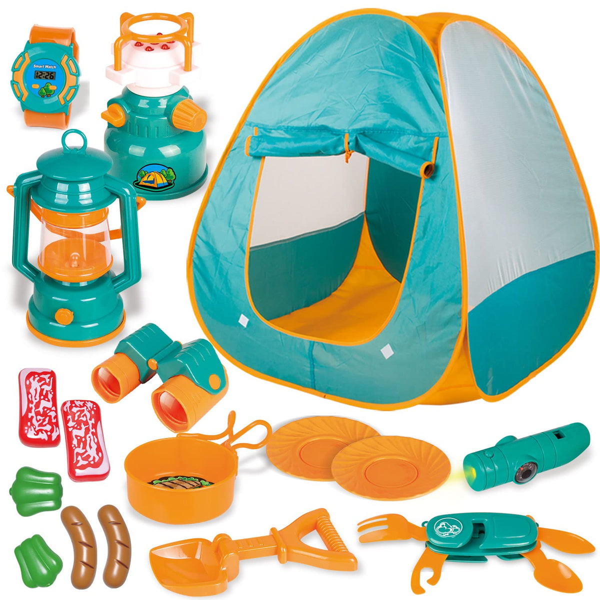 FUN LITTLE TOYS pop-up tent collapsible for quick setup and portable play.