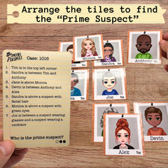 Fun Squared Games travel box keeps 9 tiles organized during trips