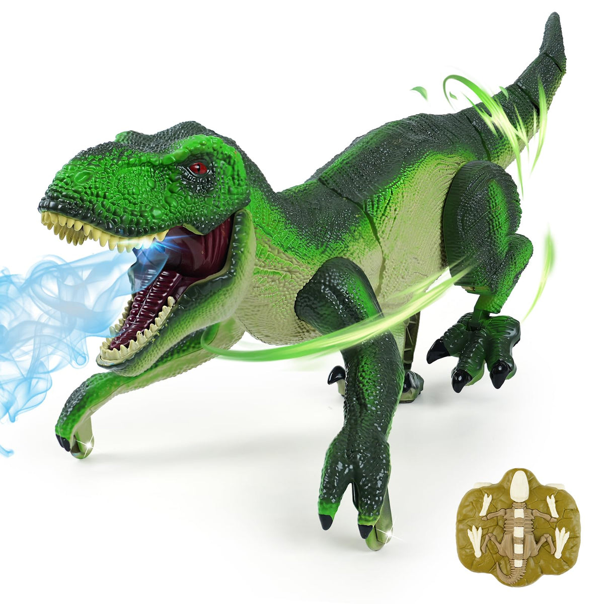 Funbud RC Dinosaur with a detailed body for immersive pretend-play and realistic adventures