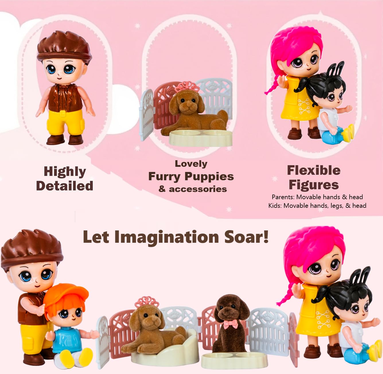 FUNERICA fence panels expand yard layouts in playtime.