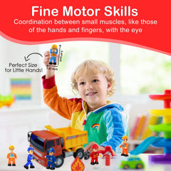 FUNERICA durable plastic figure for lasting toddler play sessions.