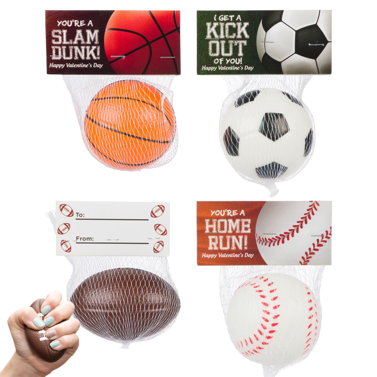 Funeta 30-sports-stress-balls-set ideal for classroom gifting and stress relief