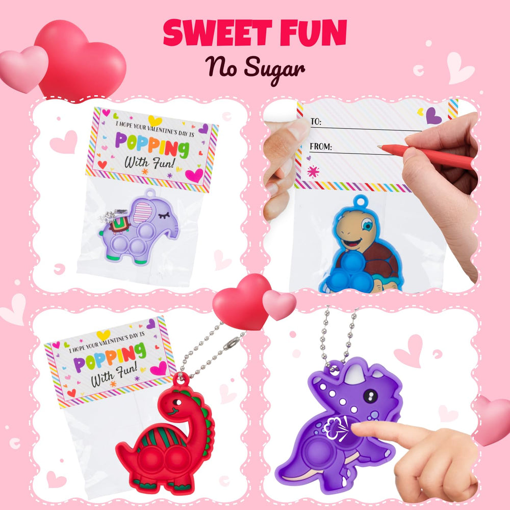 Funeta vibrant animal designs on pop-its engage kids during parties
