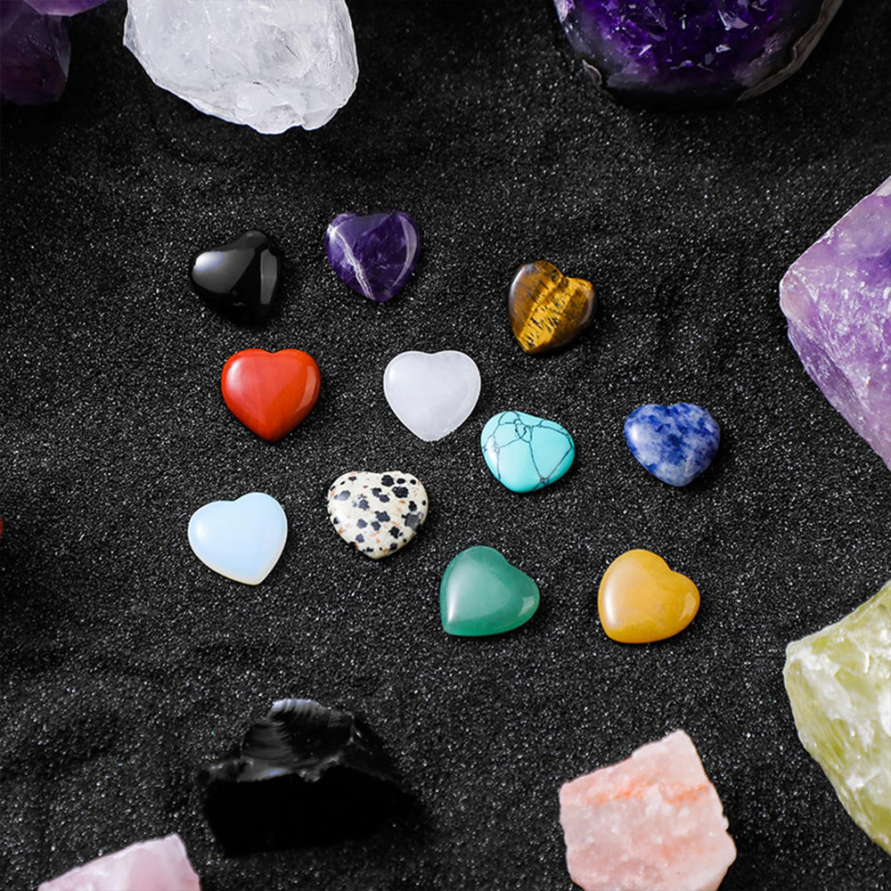 Funewest clear gift bags to present crystal valentines neatly.