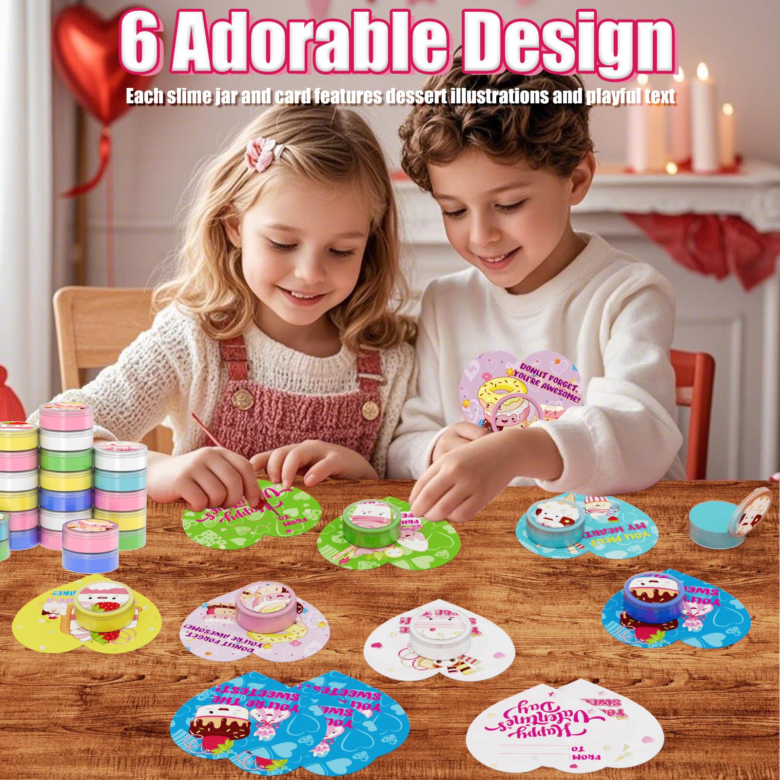 Funewest mixable slime colors spark creative designs and blends