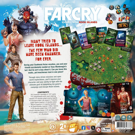 Funforge Far Cry coop mission key art for strategic teamwork