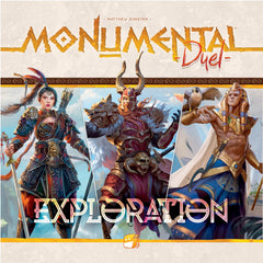 Funforge Monumental Duel Exploration standalone or with other boxes offers flexible game nights.