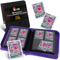FunGuys Toploader Binder exterior dimensions for travel-friendly display.