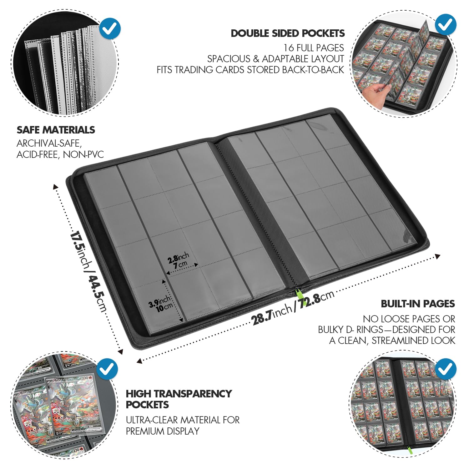 FunGuys archival sleeves guard cards from fading and dust
